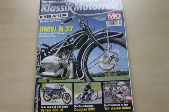 Deckblatt MO Klassik Motorrad (05/2010)